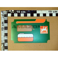 AUTOCOLLANT JAUGE ELEC. NI029 Réf. ME944 AMAZONE AUTOCOLLANT JAUGE ELEC. NI029 Réf. ME944 AMAZONE