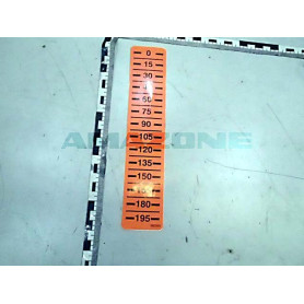 Autocollant graduation cenius TX ME996 Amazone