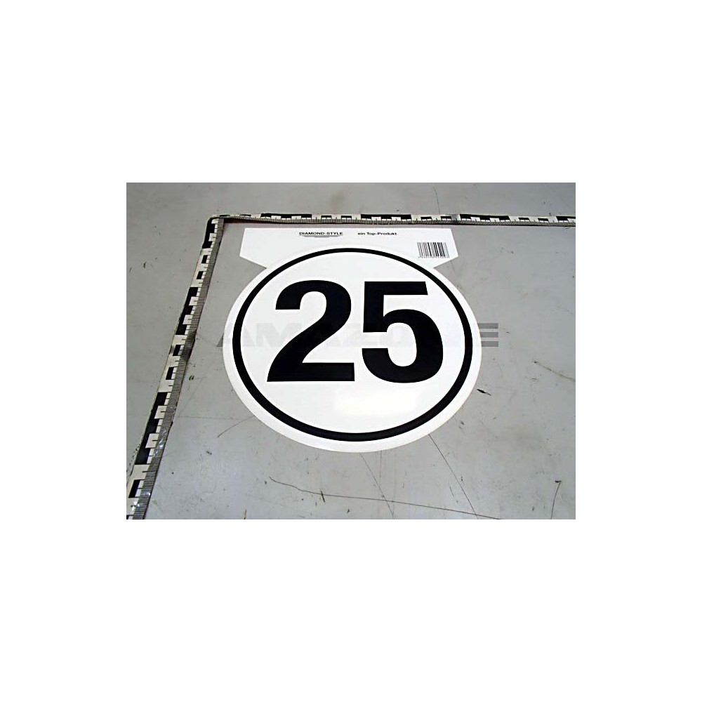 Autocollant 25 km/h MF036 Amazone