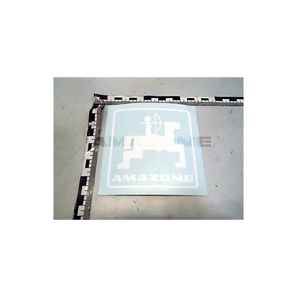 Autocollant logo amazone H 100 MF1019 Amazone