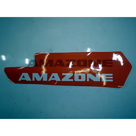 AUTOCOLLANT AMAZONE BLANC G. Réf. MF1036 AMAZONE