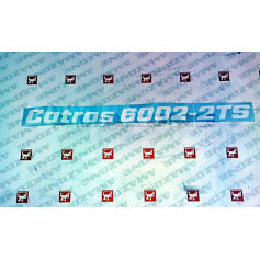 Autocollant catros 6002-2 Réf. MF1048 - AMAZONE Autocollant catros 6002-2 Réf. MF1048 - AMAZONE