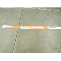 Autocollant amazone blanc/orange Réf. MF1050 - AMAZONE Autocollant amazone blanc/orange Réf. MF1050 - AMAZONE