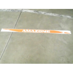 Autocollant "AMAZONE" orange Réf. MF1051 - AMAZONE Autocollant "AMAZONE" orange Réf. MF1051 - AMAZONE