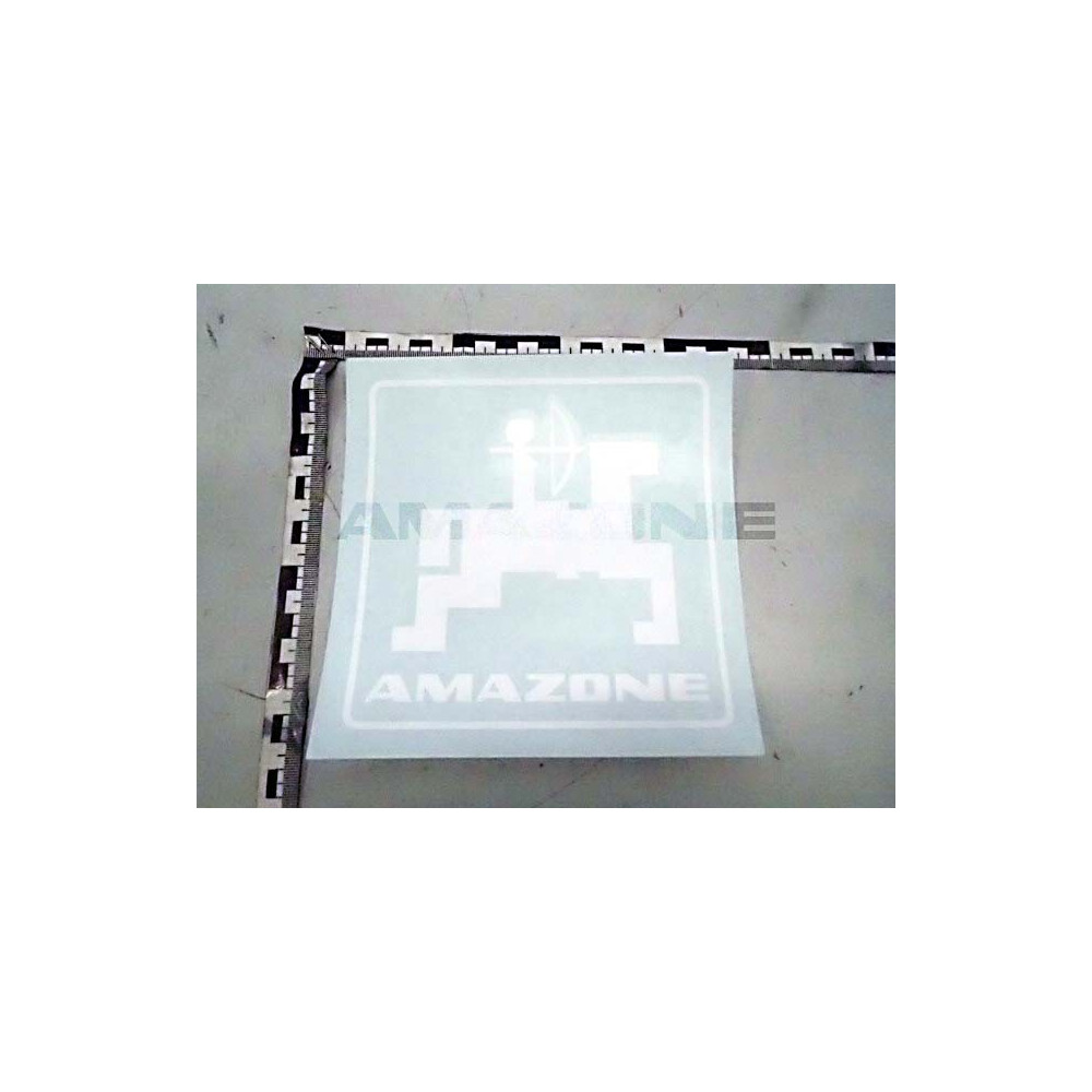 Autoco.amazone logo blanc H 150 MF1052 Amazone