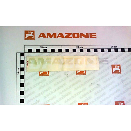 Autocollant blanc UF1602 Réf. MF1062 - AMAZONE Autocollant blanc UF1602 Réf. MF1062 - AMAZONE
