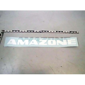 Autocollant amazone blanc MF1058 Amazone