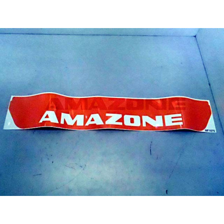 Autocollant "AMAZONE" orange Réf. MF1070 - AMAZONE Autocollant "AMAZONE" orange Réf. MF1070 - AMAZONE
