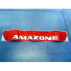 Autocollant "AMAZONE" orange Réf. MF1070 - AMAZONE Autocollant "AMAZONE" orange Réf. MF1070 - AMAZONE