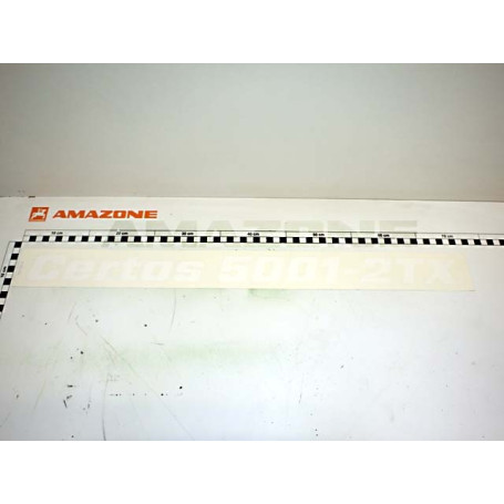 Autocollant certos 5001-2 TX Réf. MF1106 - AMAZONE Autocollant certos 5001-2 TX Réf. MF1106 - AMAZONE