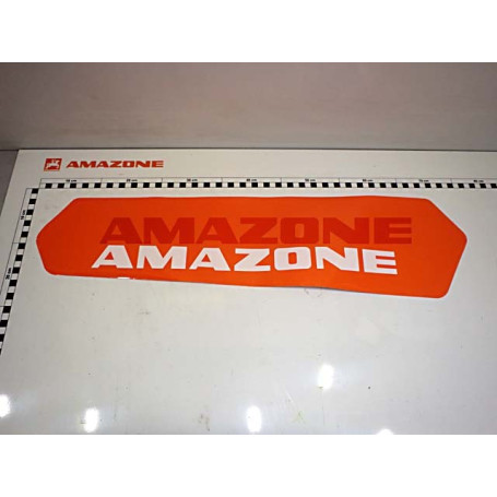 Autocollant orange H 177 L 683 Réf. MF1102 - AMAZONE Autocollant orange H 177 L 683 Réf. MF1102 - AMAZONE