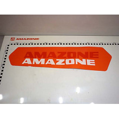 Autocollant orange H 177 L 683 Réf. MF1102 - AMAZONE Autocollant orange H 177 L 683 Réf. MF1102 - AMAZONE