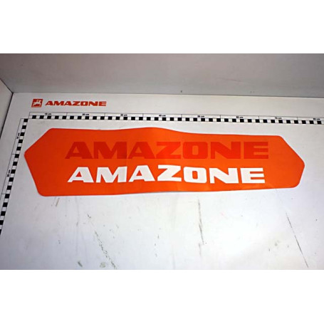 Autocollant orange H 177 L 683 Réf. MF1103 - AMAZONE Autocollant orange H 177 L 683 Réf. MF1103 - AMAZONE