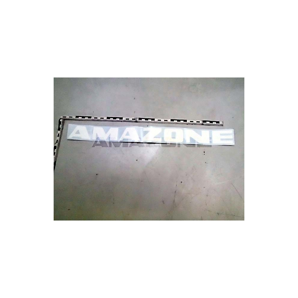 Autocollant amazone blanc L 495H 40 MF1125 Amazone