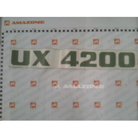 Autocollant UX4200 L600 H78 MF118 Amazone