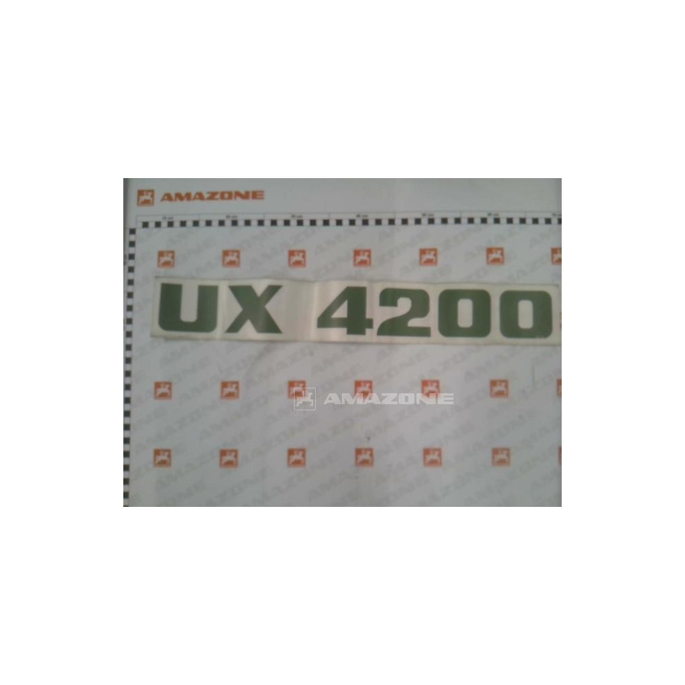 Autocollant UX4200 L600 H78 MF118 Amazone