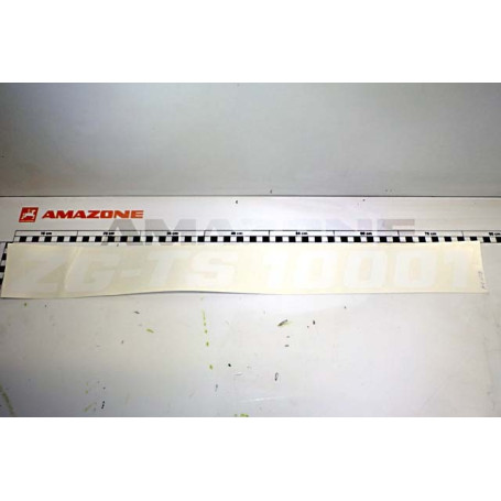 Autocollant zgts 1001 blanc Réf. MF1258 - AMAZONE Autocollant zgts 1001 blanc Réf. MF1258 - AMAZONE