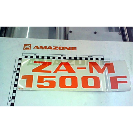 AUTOCOLLANT ZA-M ZA-M 1500F Réf. MF125 AMAZONE