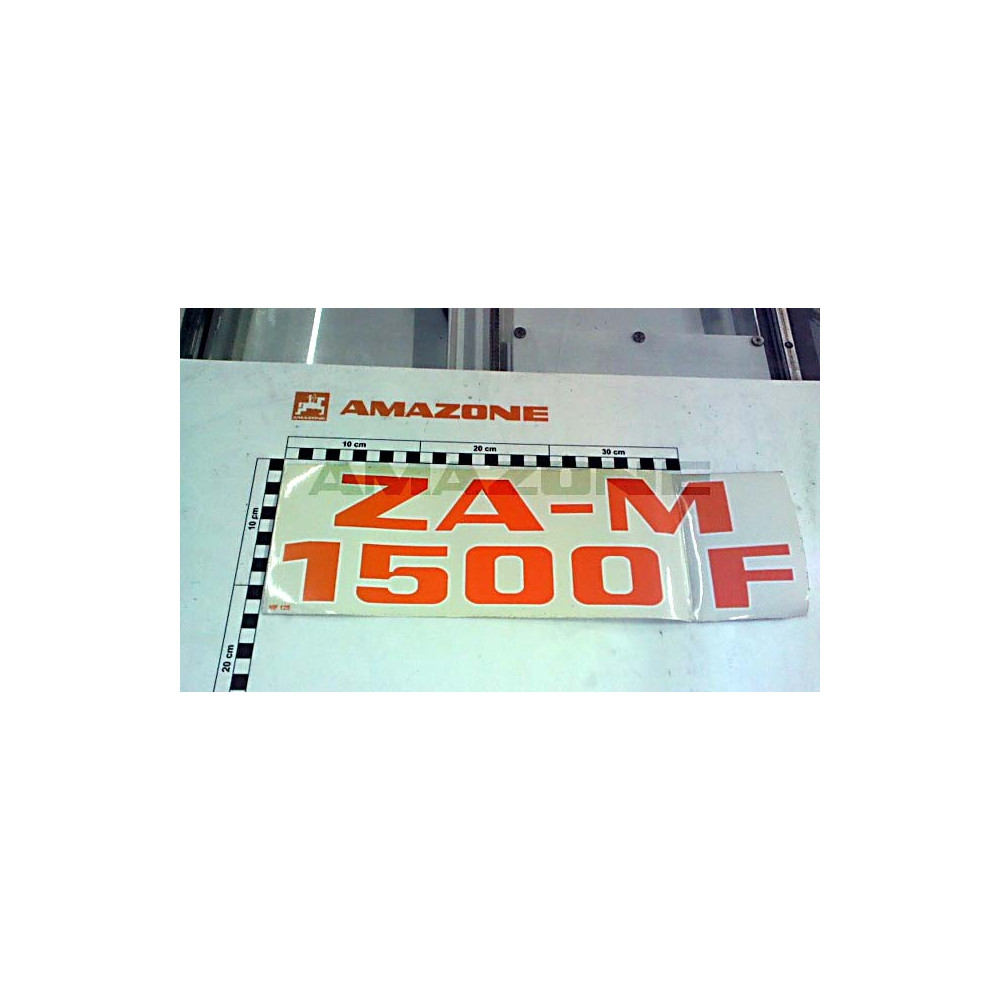 Autocollant ZA-M ZA-M 1500F MF125 Amazone