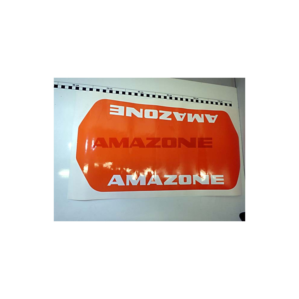 Autocollant fleche orange MF1286 Amazone