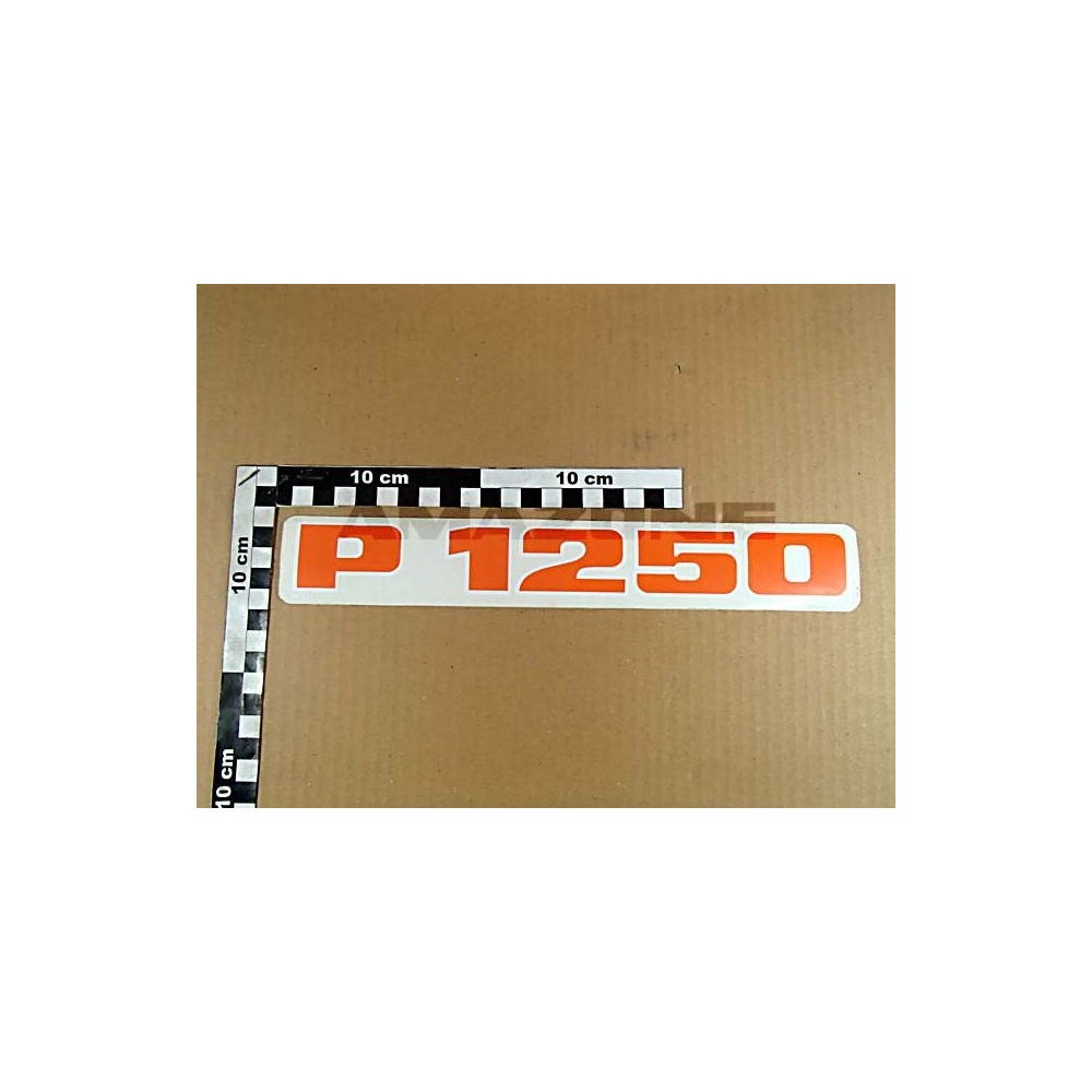 Autocollant P 1250 MF135 Amazone