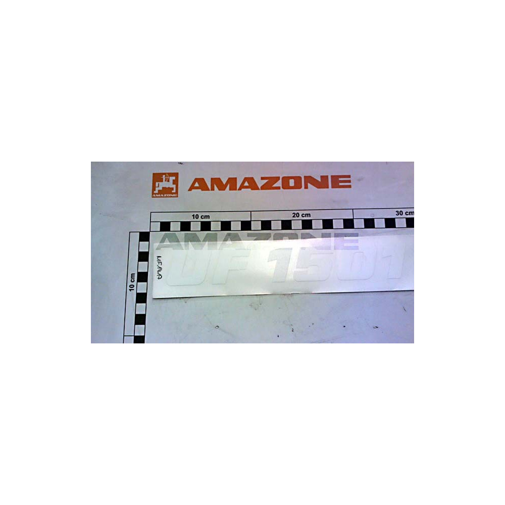 Autocollant UF1501 blanc MF1417 Amazone