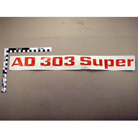 Autocollant AD303 super H_45 L_490 MF144 Amazone