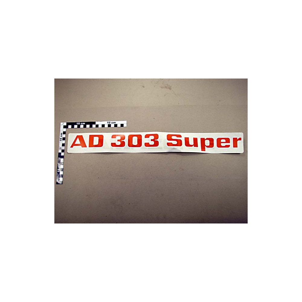 Autocollant AD303 super H_45 L_490 MF144 Amazone