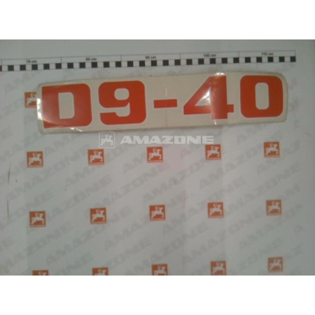 Autocollant D9-40 L410 H75 Réf. MF147 - AMAZONE Autocollant D9-40 L410 H75 Réf. MF147 - AMAZONE