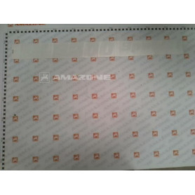 Autocollant blanc UX 5200 special MF1488 Amazone