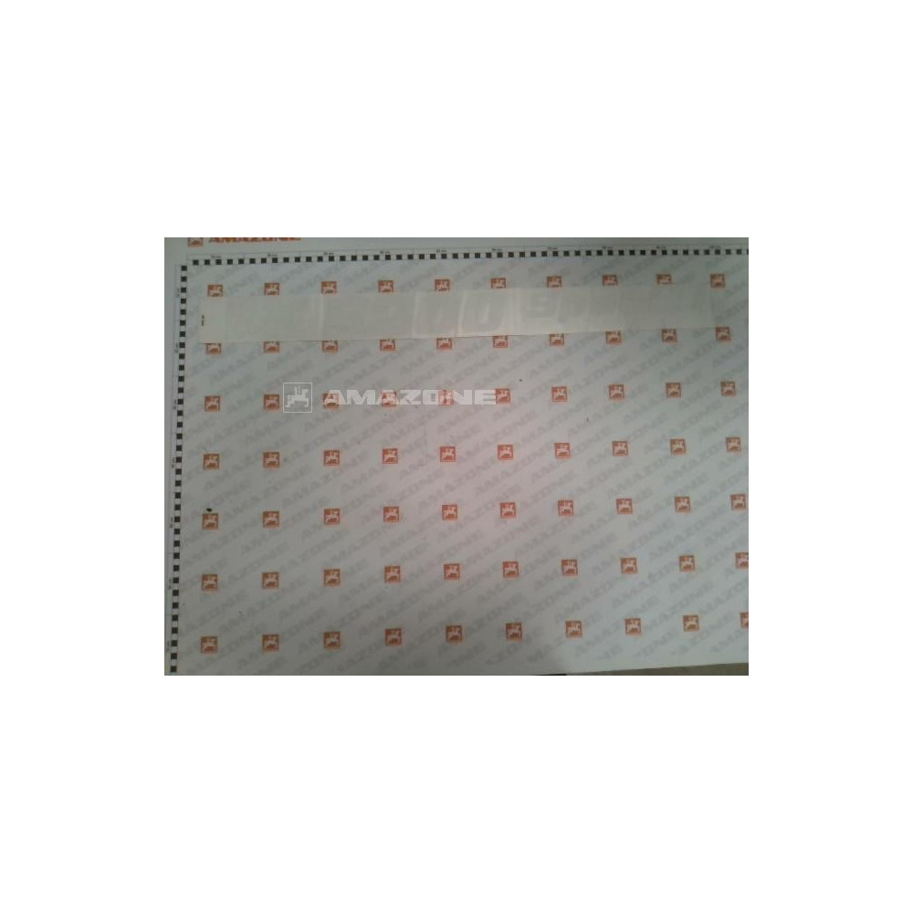 Autocollant blanc UX 5200 special MF1488 Amazone