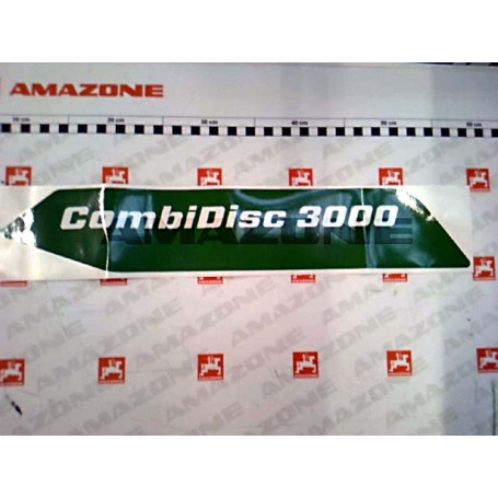 Autocollant vert combidisc 3000 DR Réf. MF1493 - AMAZONE Autocollant vert combidisc 3000 DR Réf. MF1493 - AMAZONE