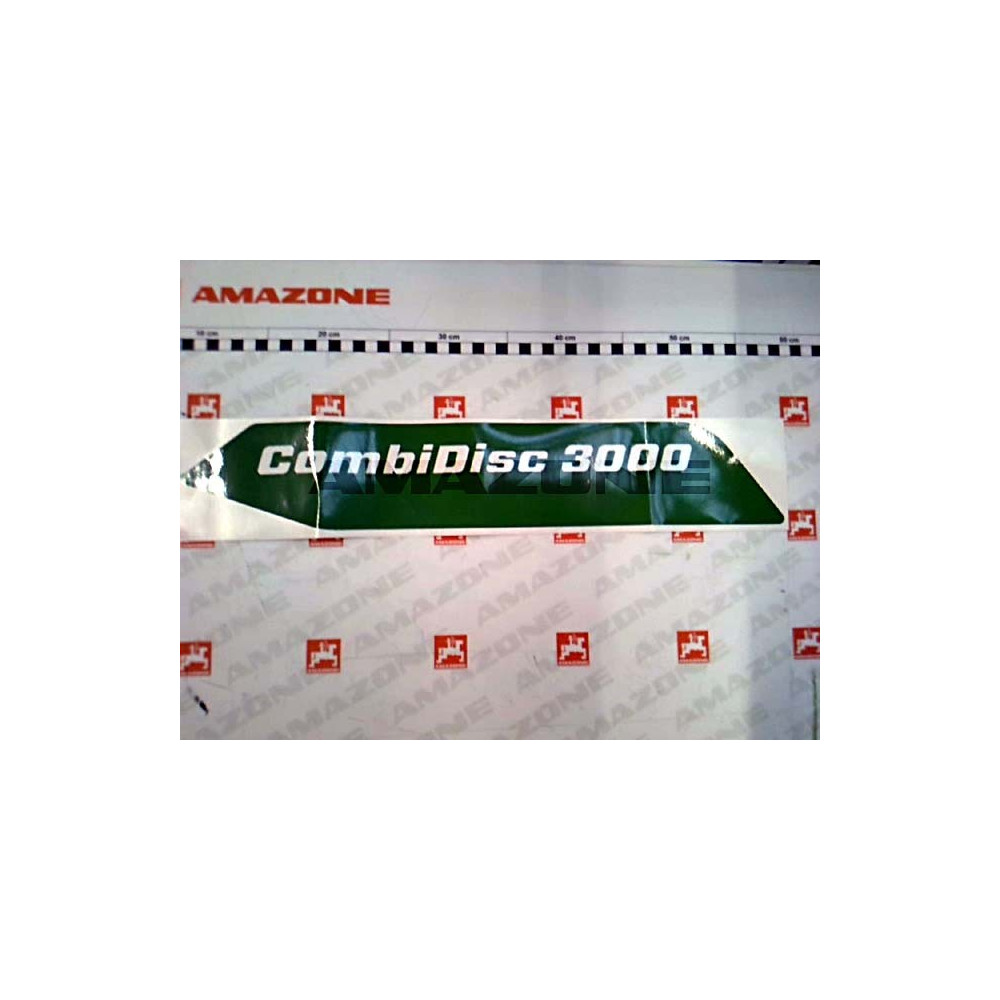 Autocollant vert combidisc 3000 DR MF1493 Amazone