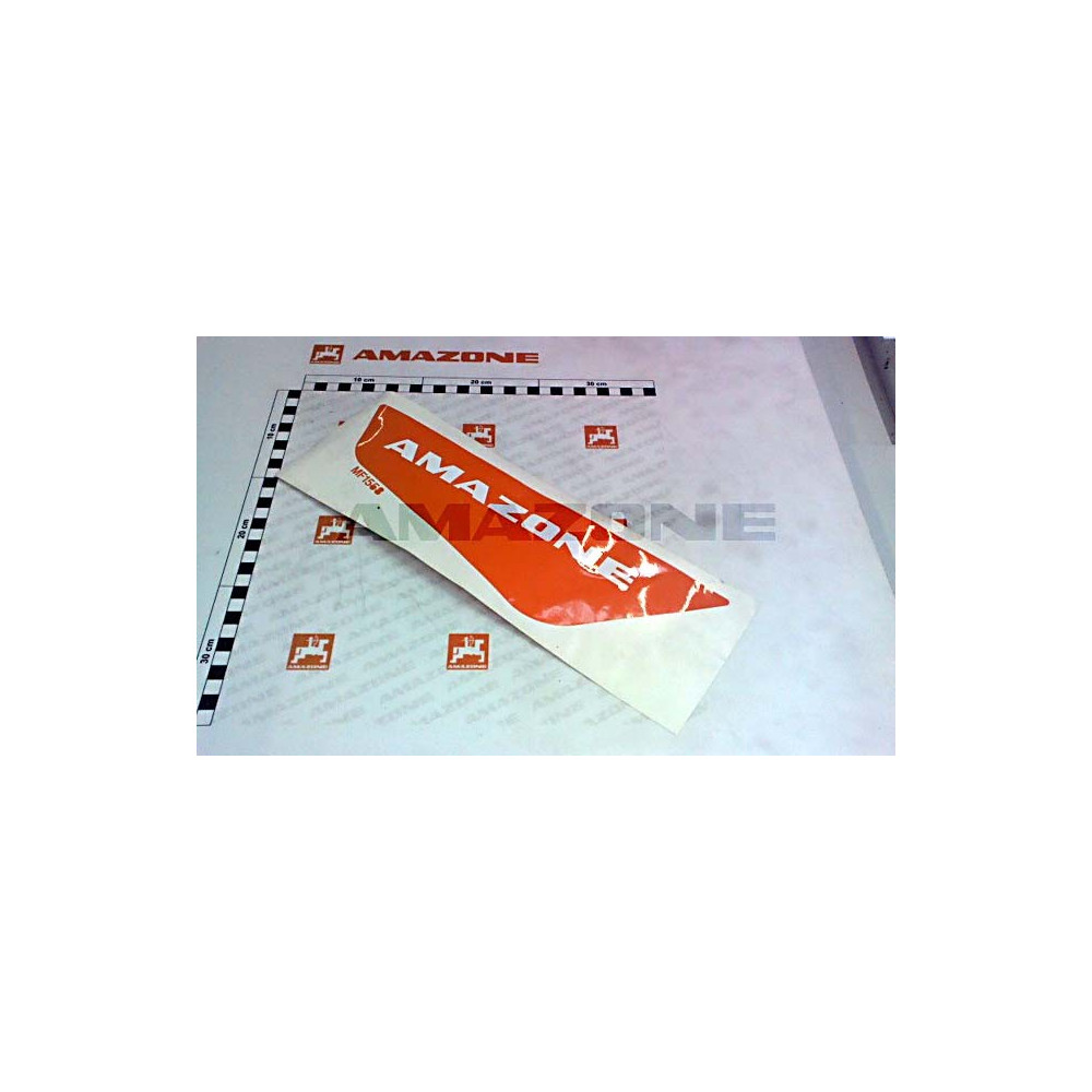 Autocollant orange KE amazone GA MF1558 Amazone