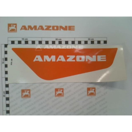 Autocollant orange KE amazone DR Réf. MF1559 - AMAZONE Autocollant orange KE amazone DR Réf. MF1559 - AMAZONE