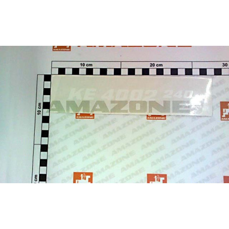 Autocollant KE4002-240 Réf. MF1593 - AMAZONE Autocollant KE4002-240 Réf. MF1593 - AMAZONE