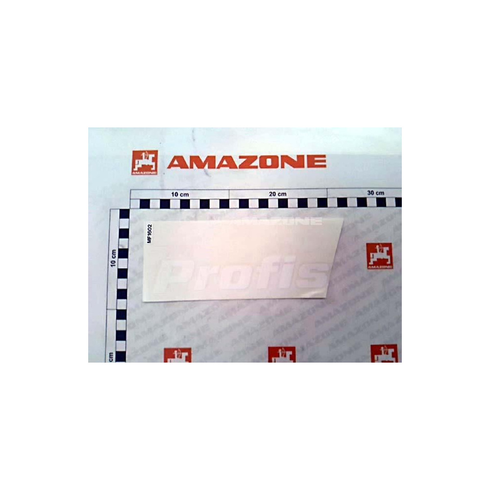 Autocollant profis blanc MF1602 Amazone