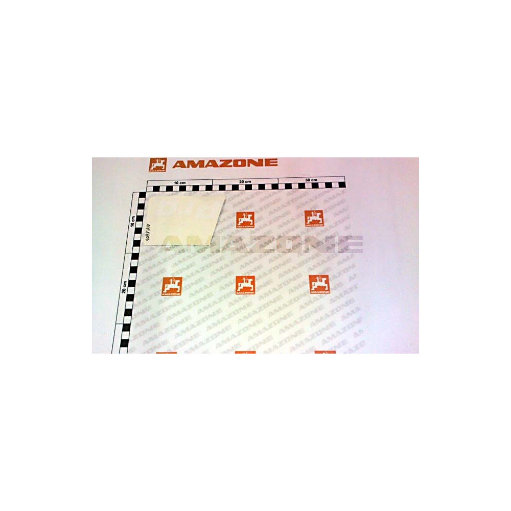 Autocollant PRO blanc MF1603 Amazone