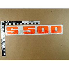 AUTOCOLLANT S 500 L_321 H_48 AWN090 Réf. MF161 AMAZONE