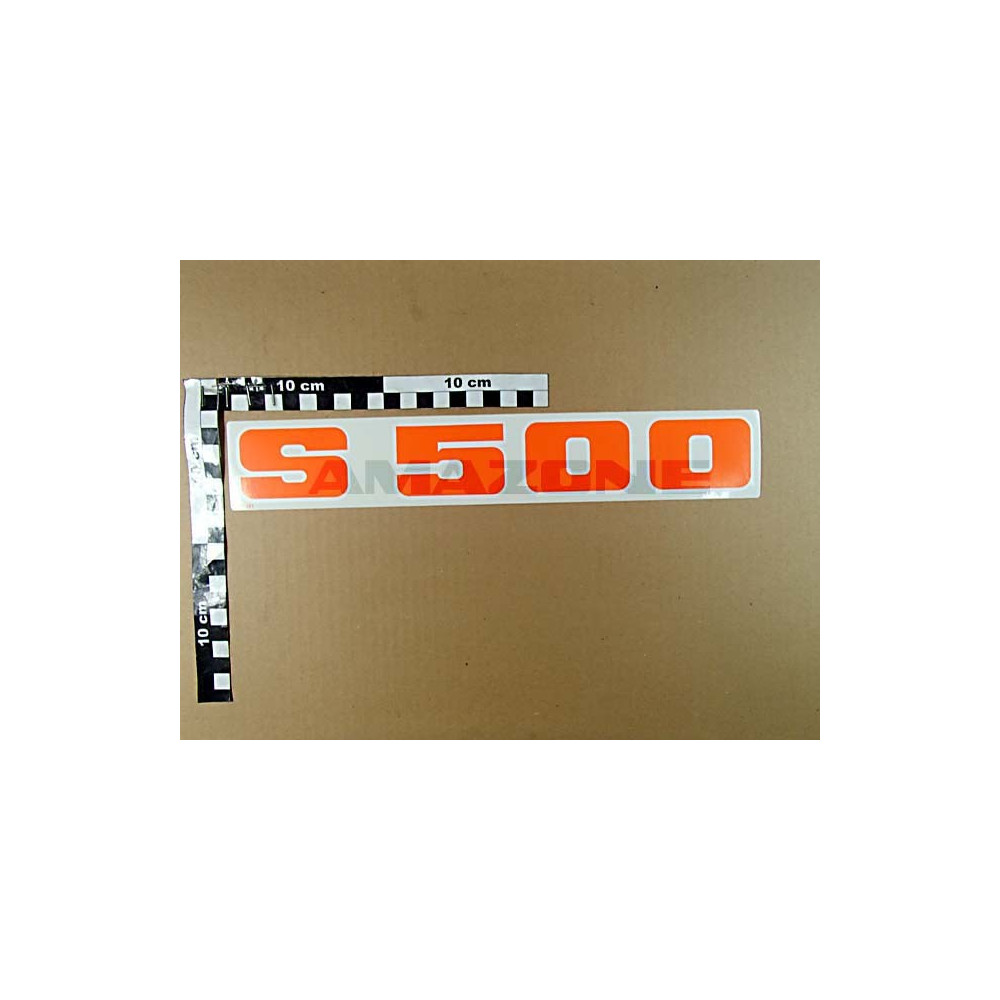 Autocollant S 500 L_321 H_48 AWN090 MF161 Amazone