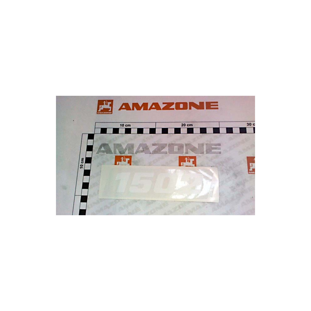 Autocollant blanc 1502 MF1618 Amazone
