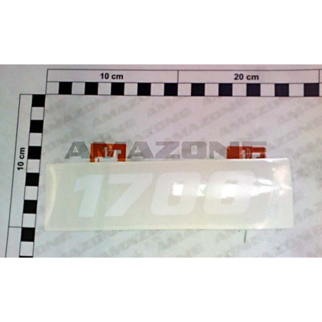 Autocollant blanc 1700 Réf. MF1620 - AMAZONE Autocollant blanc 1700 Réf. MF1620 - AMAZONE