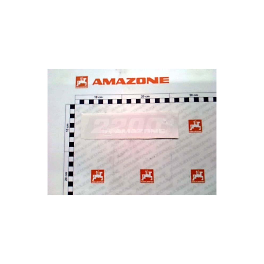 Autocollant blanc 2200 MF1622 Amazone