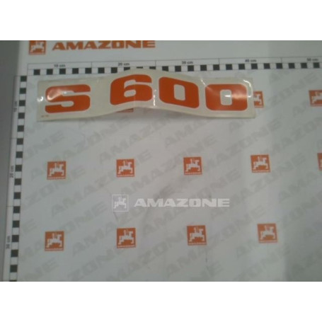 AUTOCOLLANT S600 L0320 H_48 Réf. MF163 AMAZONE