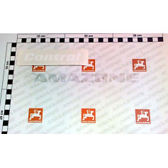 Autocollant control blanc Réf. MF1633 - AMAZONE Autocollant control blanc Réf. MF1633 - AMAZONE