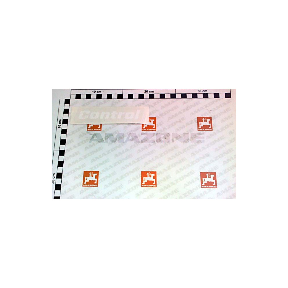 Autocollant control blanc MF1633 Amazone