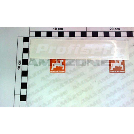 Autocollant blanc profis Réf. MF1635 - AMAZONE Autocollant blanc profis Réf. MF1635 - AMAZONE
