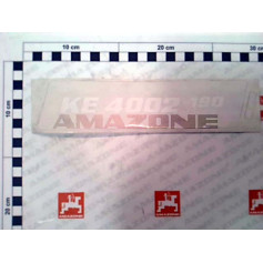 Autocollant blanc KE 4002 -190 Réf. MF1667 - AMAZONE Autocollant blanc KE 4002 -190 Réf. MF1667 - AMAZONE