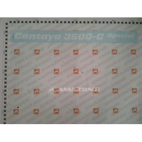 Autocollant centaya 3500 special MF1680 Amazone