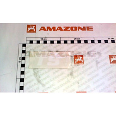 Autocollant blanc TS Réf. MF1699 - AMAZONE Autocollant blanc TS Réf. MF1699 - AMAZONE